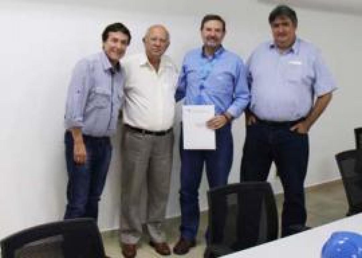 Legislativo e Executivo visitam diretores da Engie na Usina de Jaguara