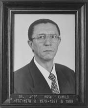 Dr. José Rosa Camilo 1976-1978 a 1979 -1987 a 1988