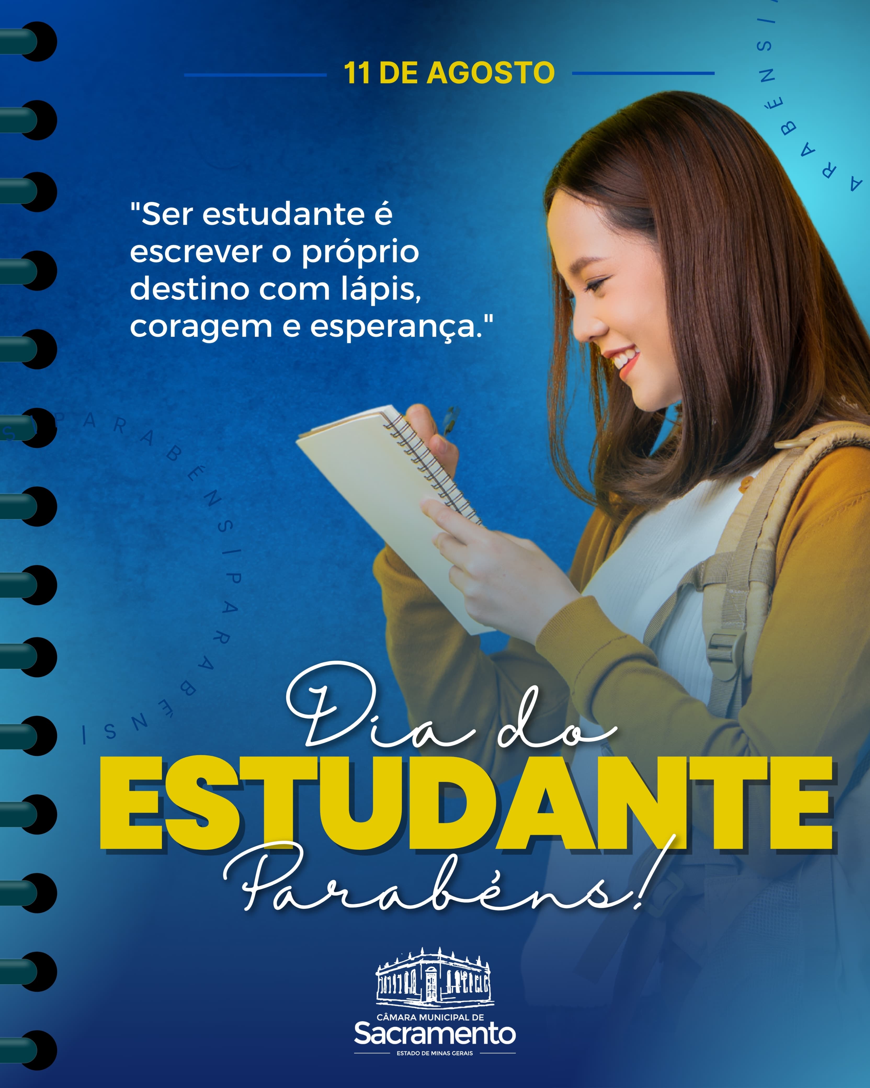 O Dia do Estudante é uma data comemorada em todo o Brasil