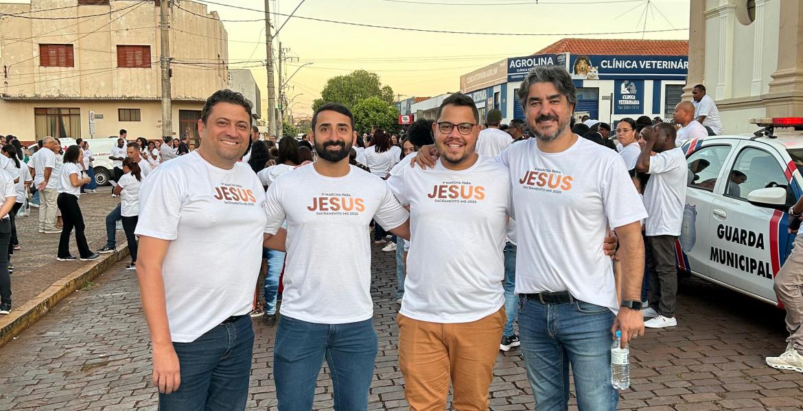 Na foto: Presidente Dr. Talhys, vereador Victor Rodrigues, 2º Secretário Daniel Campos e 1º Secretário Kiko Bonfim