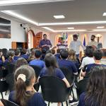 Alunos tiram dúvidas com os vereadores