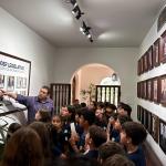 Os alunos conheceram o mural dos ex-presidentes da Casa e o quadro de atual vereadores