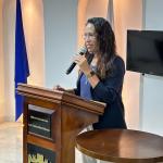 Sgto. Edna usa a tribuna para homenagear o Tenente PM Lucas