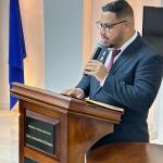 Daniel Campos presta homenagem a Igreja Assembleia de Deus 