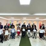 Vereadores e seus respectivos homenageados pelo Dia do Servidor Público