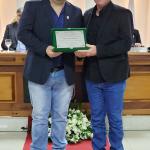 RÉGIS DANIEL BISINOTTO – Cartão de Prata de Honra ao Mérito ‘Marcenal Davi Bisinotto’ comemorativo ao Dia do Produtor Rural
